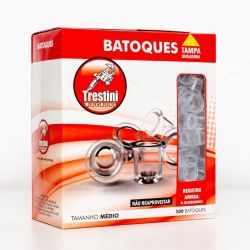 Batoque Trestini  Solto com BASE  - Cx 500 uni. - M