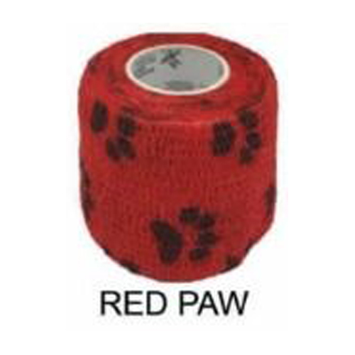 Bandagem para Biqueira Phanton HK 5 cm - Vermelho Pata (Red with Paw)