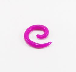 Espiral Acrílico Roxo - 3mm
